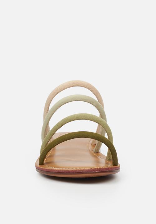 Miss Black - Sicily1 sandal - olive