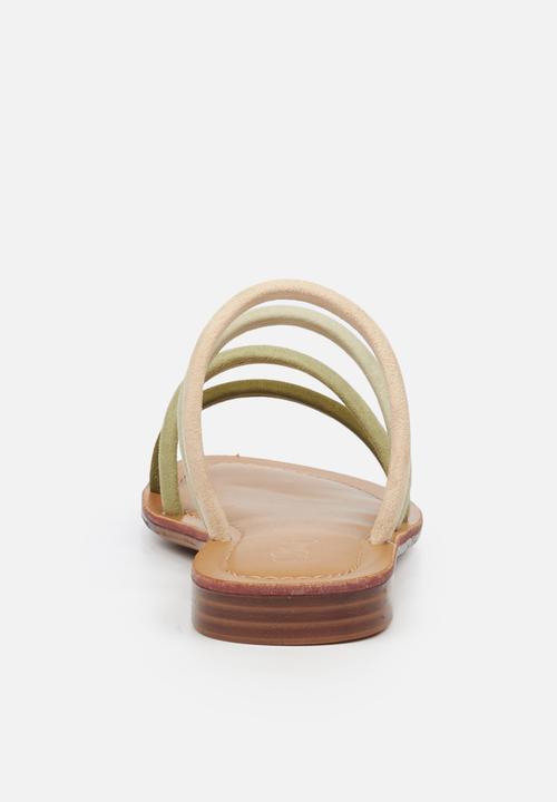 Miss Black - Sicily1 sandal - olive