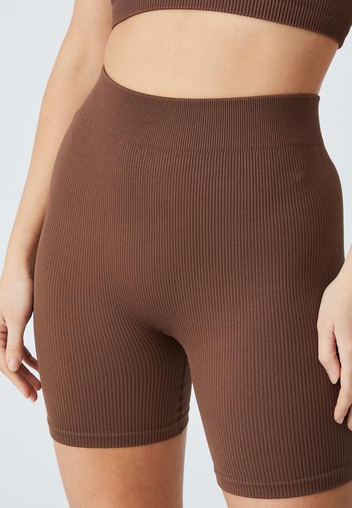 Cotton On - Seamless bike short - acorn