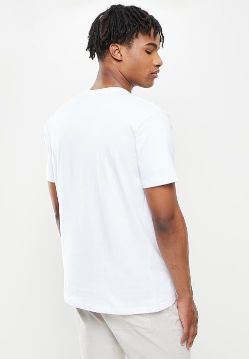 Quiksilver - Corp logo short sleeve - white