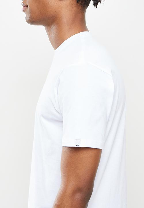 Quiksilver - Corp logo short sleeve - white