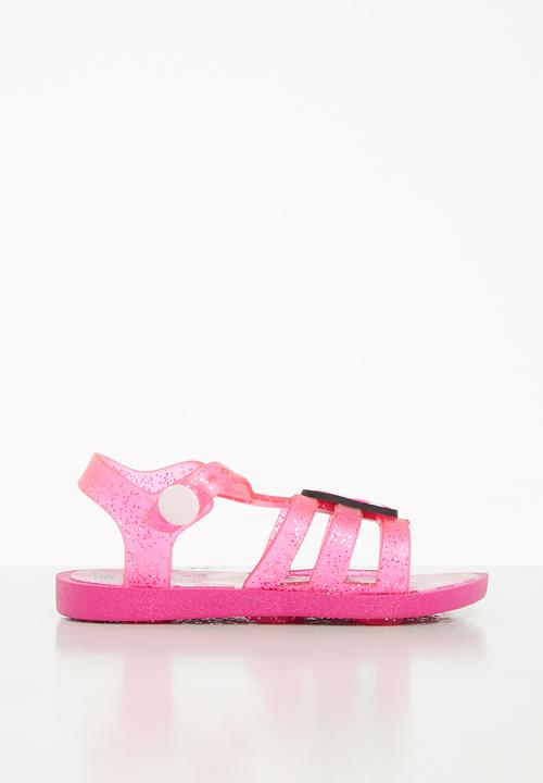 Character Group - Minnie jelly sandals - pink