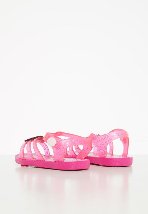 Character Group - Minnie jelly sandals - pink