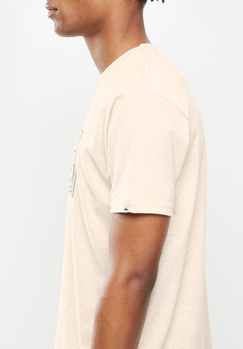 Quiksilver - Come back short sleeve - antique white heather