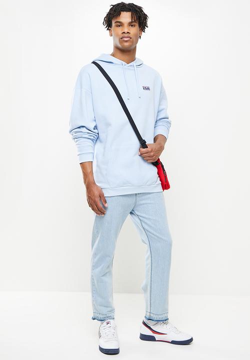 FILA - Brooklyn oversized hoodie - skyway