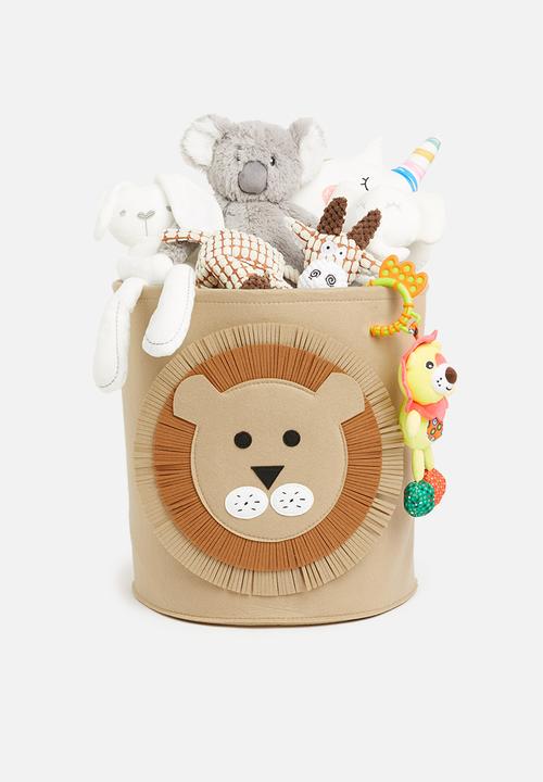 Sixth Floor - Felt storage basket - lion