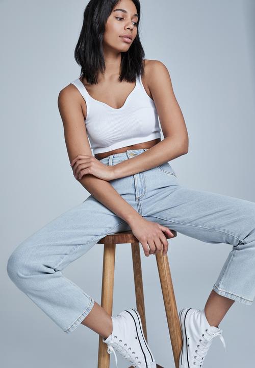 Cotton On - Straight stretch jean - light blue