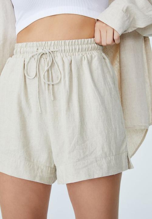 Cotton On - Daydreamer short - natural marle