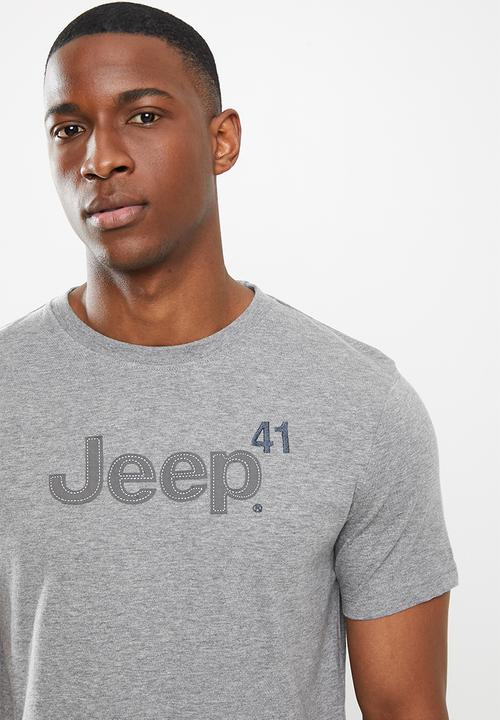 JEEP - App logo tee - grey