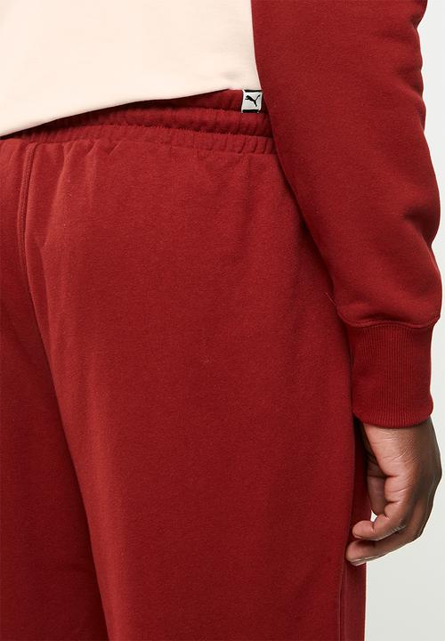 PUMA - Downtown sweatpants tr - burgundy 