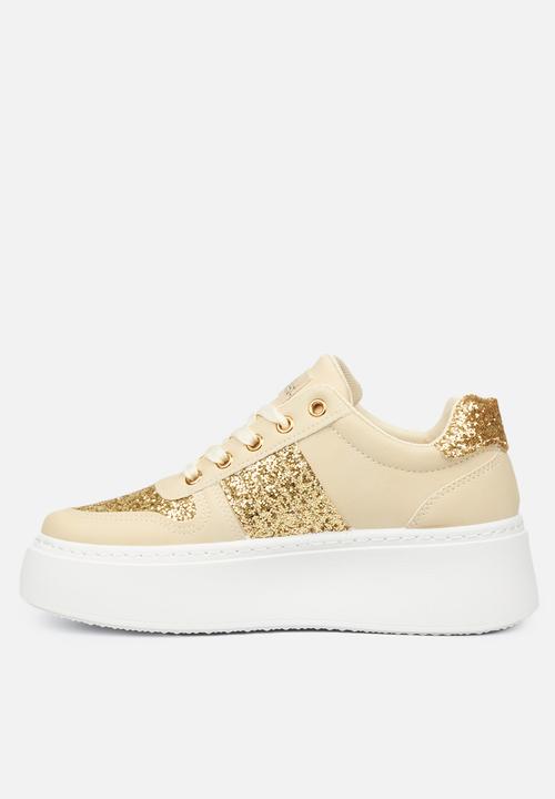Miss Black - Trio1 flatform sneaker - neutral