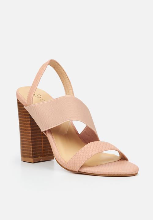 Miss Black - Rattle1 heel - pink