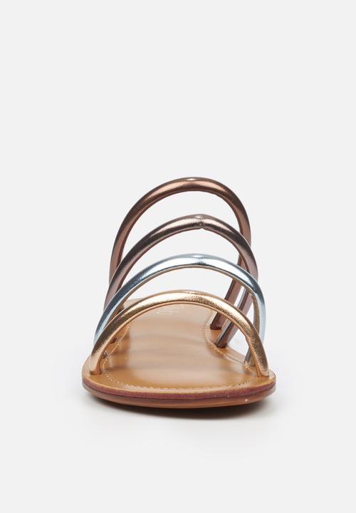 Miss Black - Sicily5 sandal - rose gold