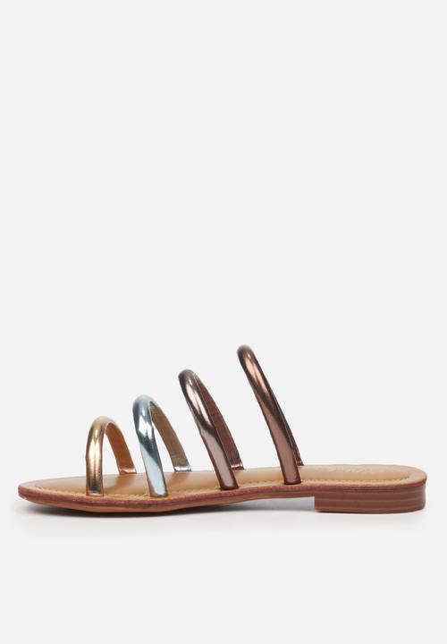 Miss Black - Sicily5 sandal - rose gold