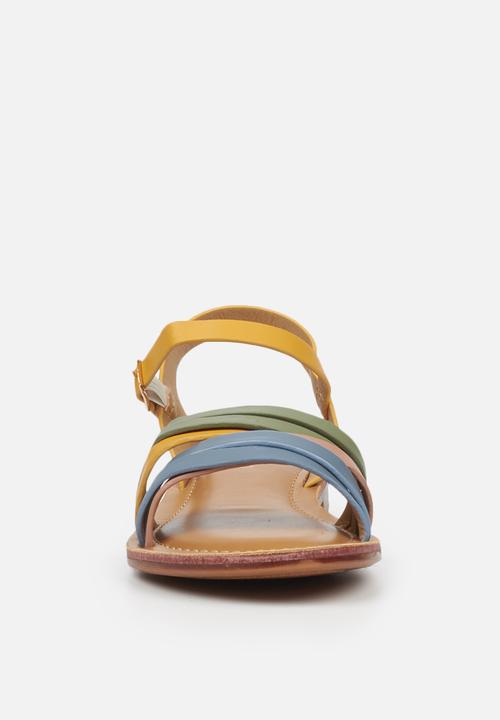 Miss Black - Sicily8 sandal - yellow