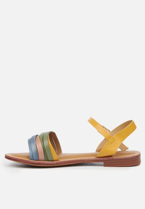 Miss Black - Sicily8 sandal - yellow