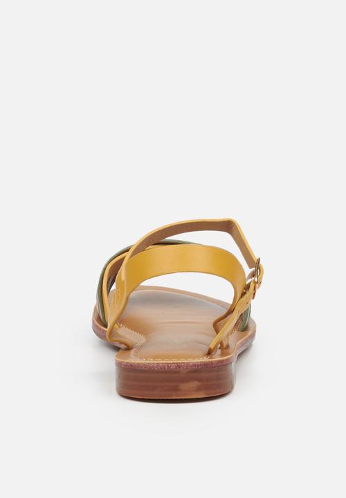 Miss Black - Sicily8 sandal - yellow