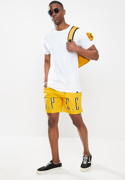 S.P.C.C - Madsen regular fit elasticated shorts - satsuma