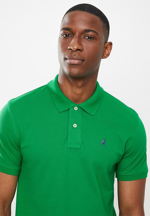 POLO - Carter pique short sleeve golfer - green