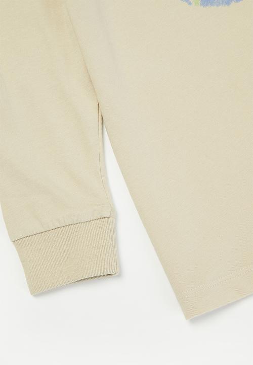 Cotton On - Tom long sleeve tee - beige 