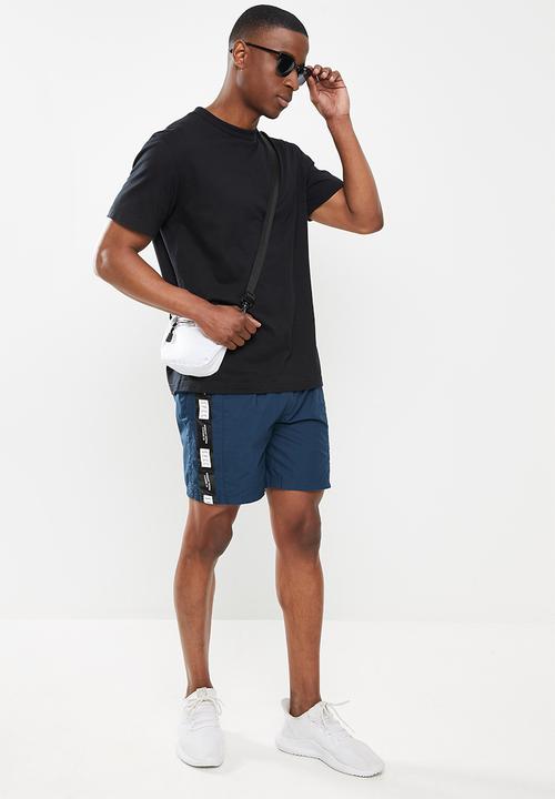 S.P.C.C - Brule regular fit elasticated shorts - blue