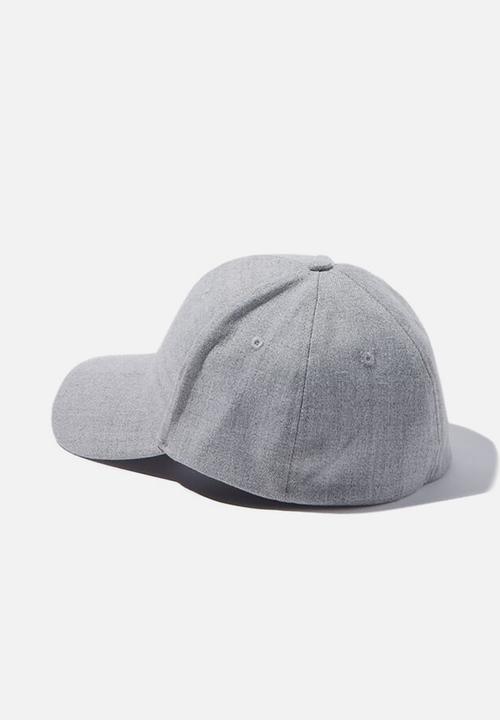 Cotton On - Stretch fit active cap - grey marle