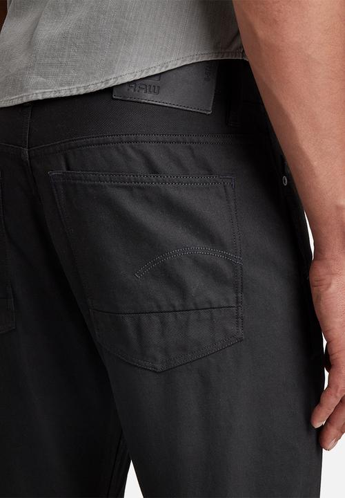 G-STAR - A-staq tapered - pitch black