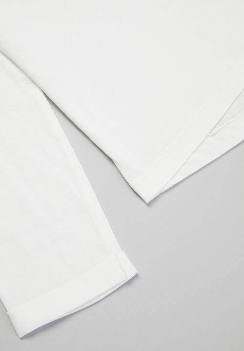 MINOTI - Girls basic non merci top - white