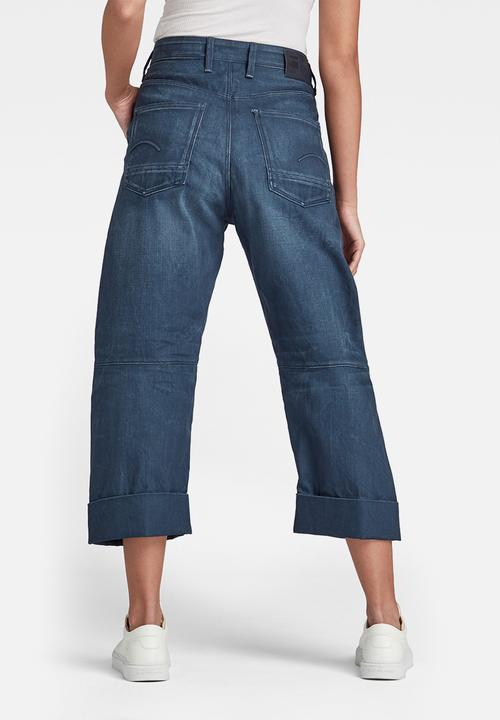 G-STAR - Eve 3d wide leg - worn in rivulet