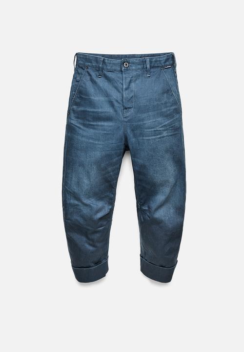G-STAR - Eve 3d wide leg - worn in rivulet