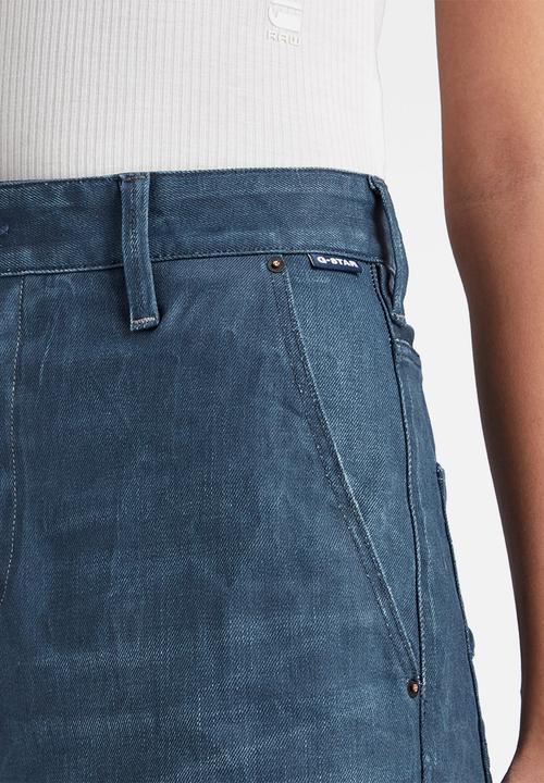 G-STAR - Eve 3d wide leg - worn in rivulet