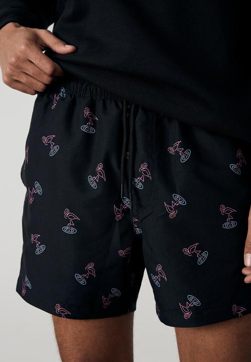 Factorie - Resort short - black 