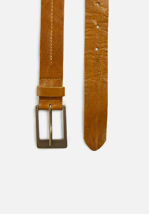 Superbalist - Tev leather belt - tan