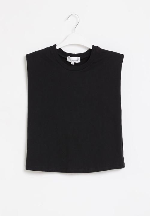 Superbalist - Squared off tee - black