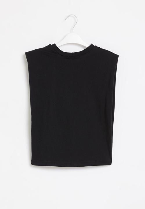 Superbalist - Squared off tee - black