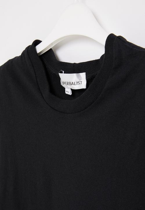 Superbalist - Squared off tee - black