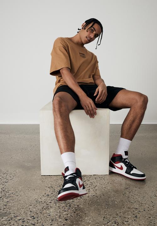 Factorie - Oversized graphic t-shirt - tan
