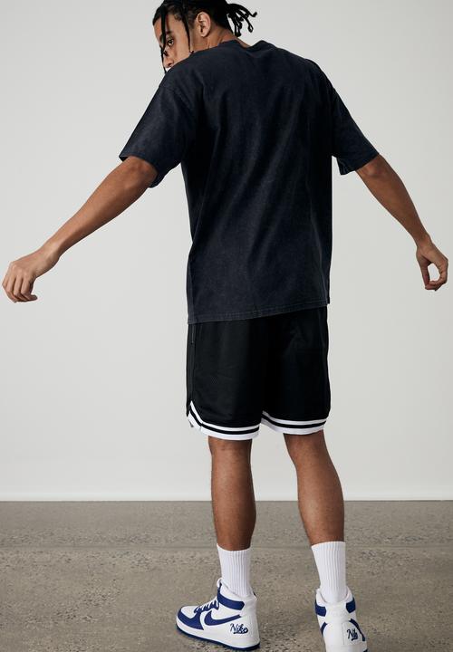 Factorie - Oversized graphic t-shirt - black