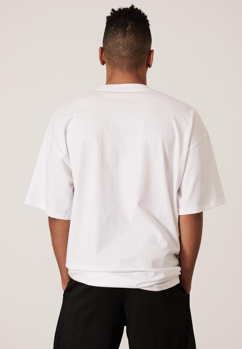 Factorie - Oversized graphic t-shirt - white