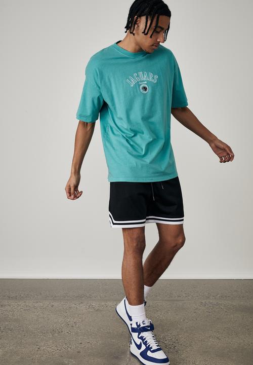 Factorie - Oversized graphic t-shirt - blue