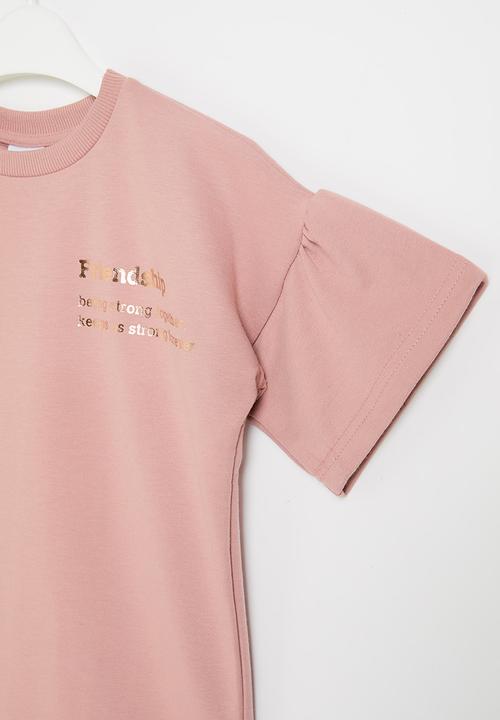 Pop Candy - Fleece dress - pink
