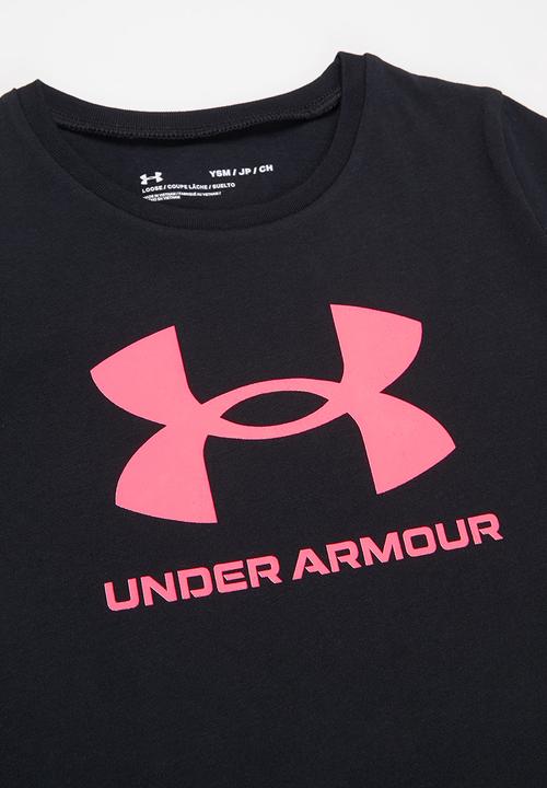 Under Armour - Ua live sportstyle graphic short sleeve - black