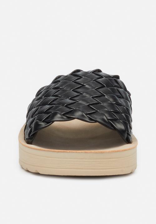 Butterfly Feet - Slitheran 2 flatform sandal - black
