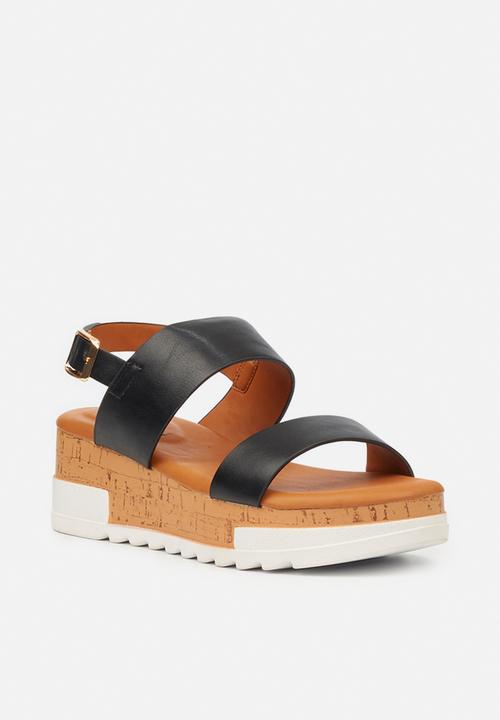 Butterfly Feet - Maddy 1 wedge - black