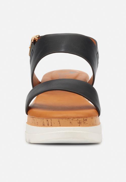 Butterfly Feet - Maddy 1 wedge - black