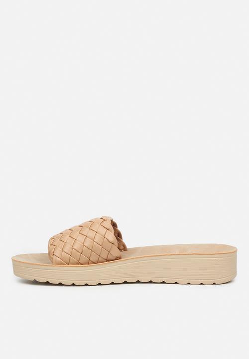 Butterfly Feet - Slitheran 2 flatform sandal - taupe