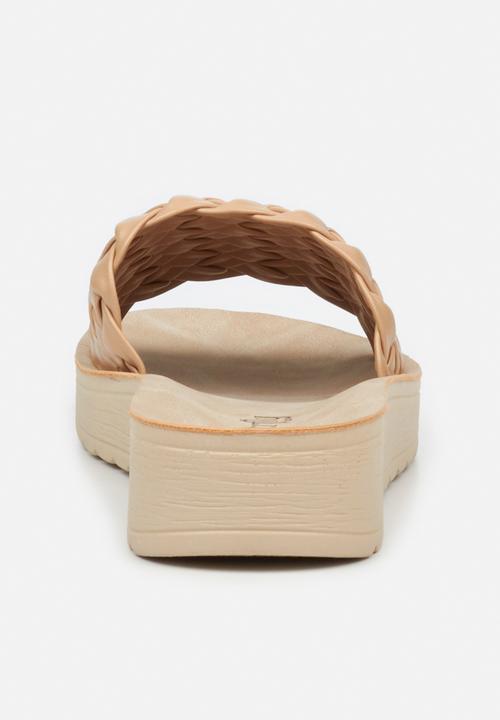 Butterfly Feet - Slitheran 2 flatform sandal - taupe