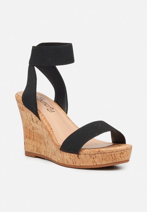 Butterfly Feet - Debra 1 wedge - black