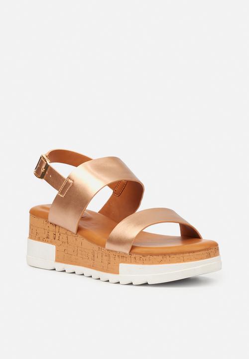 Butterfly Feet - Maddy 1 wedge - rose gold