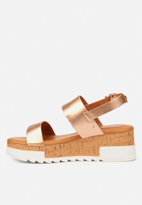 Butterfly Feet - Maddy 1 wedge - rose gold